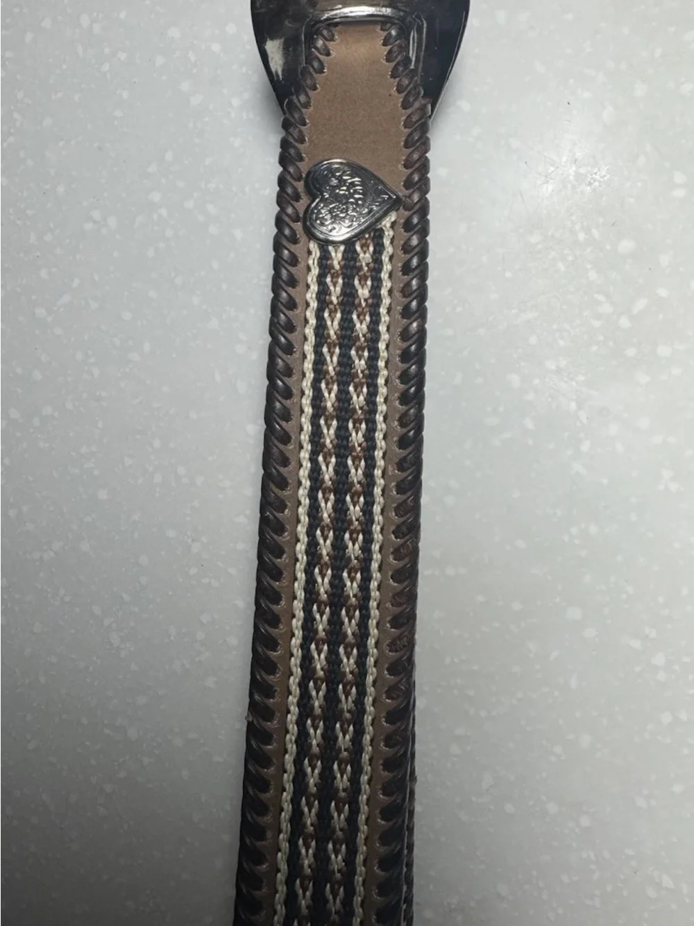 Wrangler Genuine Leather, Vintage, western belt women New With Tag 2x and small